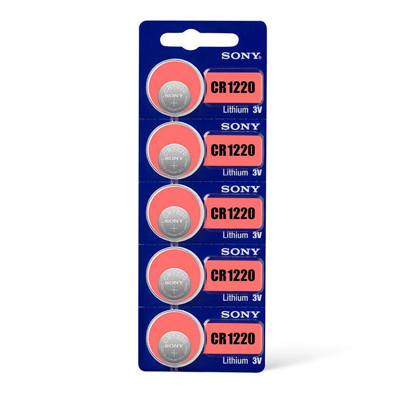 Батарейка-таблетка Sony CR1632/CR1620/CR1616/CR1220 для часов, автомобильных пультов, 3В
