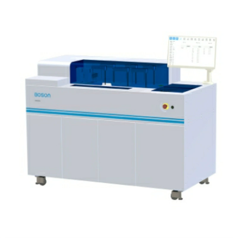 Автоматический хемилюминесцентный иммуноанализатор Bosheng Bio H400A прост в использовании, прост в эксплуатации и высокоэффективен.