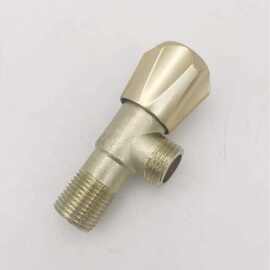 合金铜色角阀 厨房菜盆淋浴龙头三角阀 太阳能冷热开关角阀