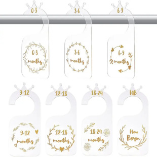 Cross-Border Transparent Partition Board Acrylic Clothing Organization Partition Board Baby Closet Partition Clothing Size Partition Board
