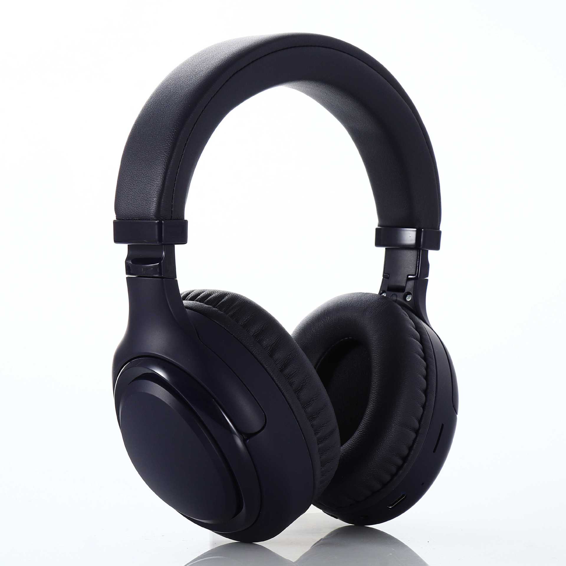 Audífonos Bluetooth diadema plegables, con tarjeta TF, 40h de autonomía