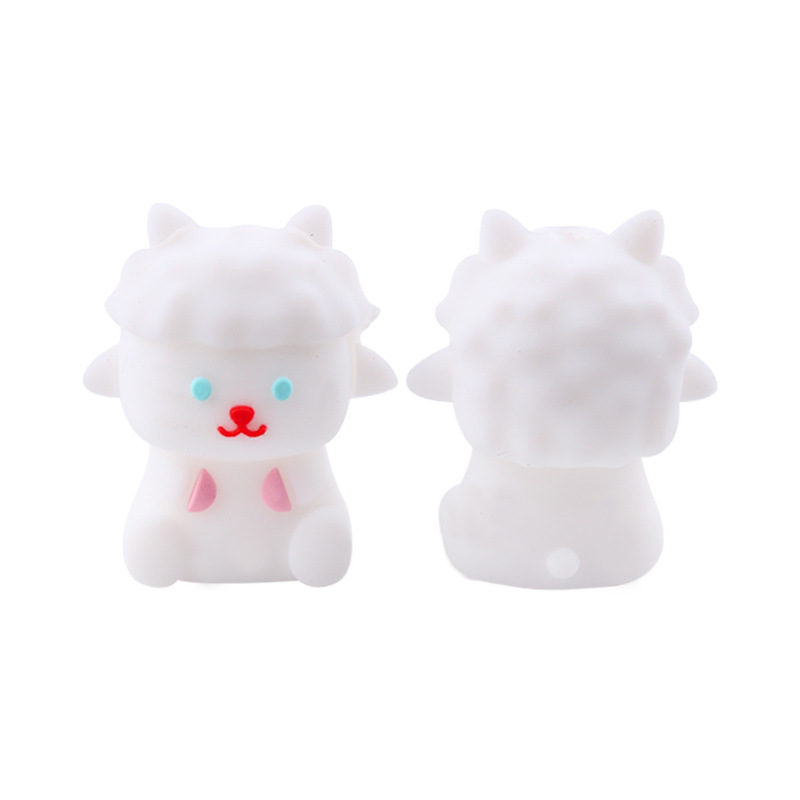 Productos para bebés de dibujos animados 3D animales de silicona joyas DIY bebés creativos tetas cadena de pulsera de goma juguetes accesorios