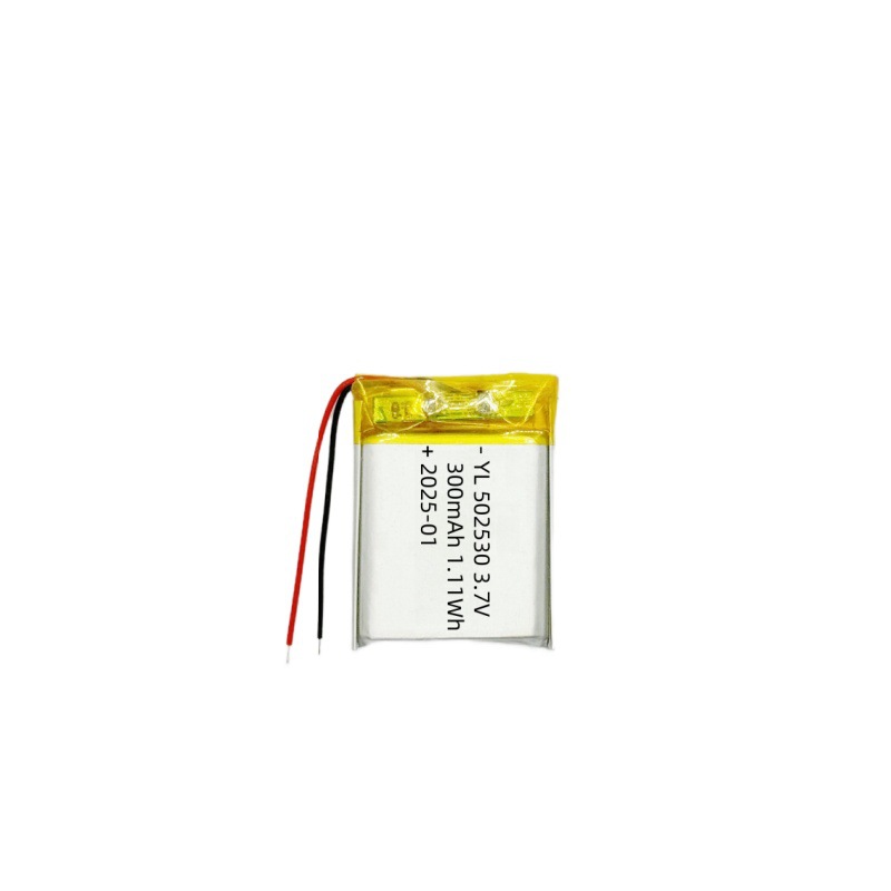 502530/300mAh 배터리(보호 보드 콘센트 포함)