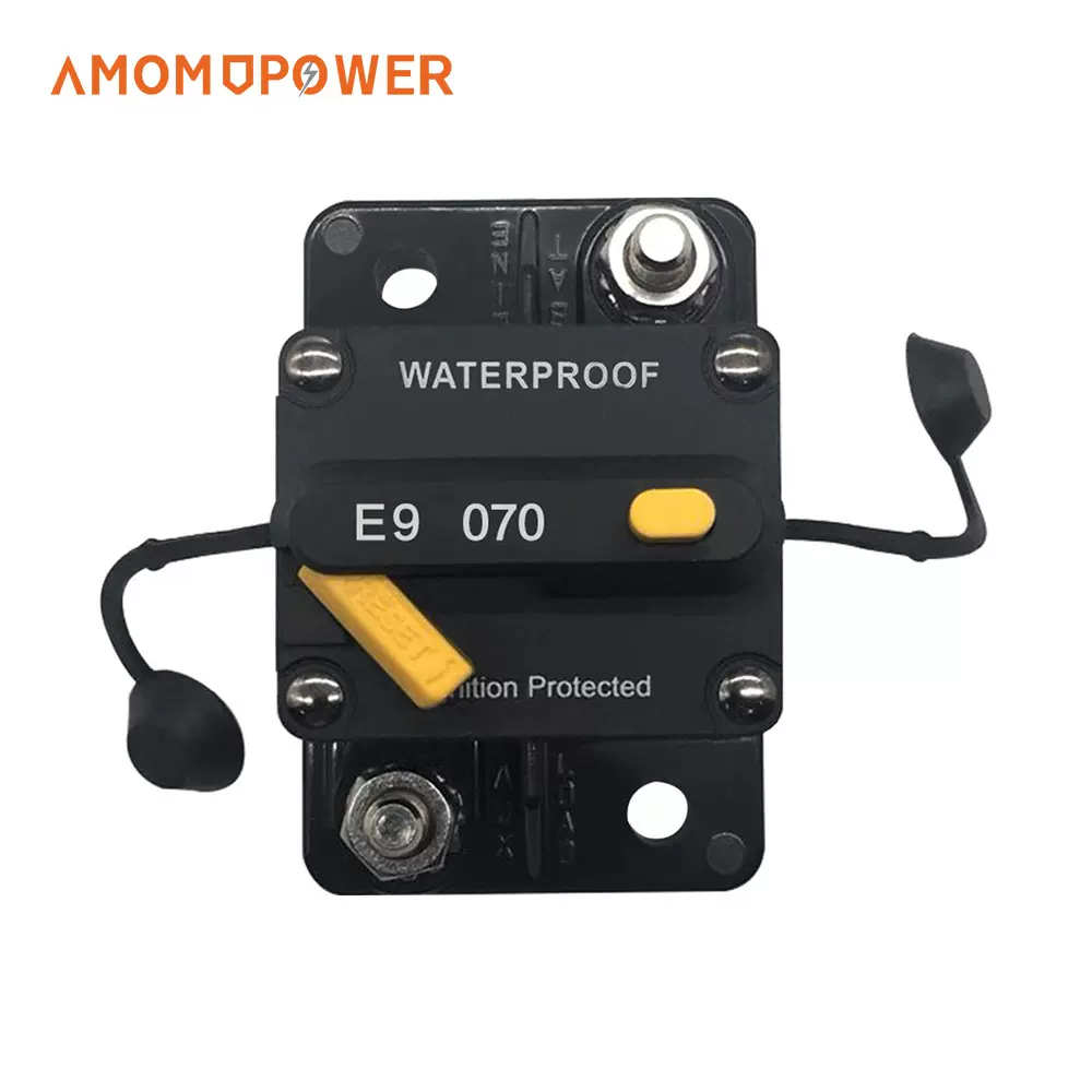 70A船舶游艇台湾品质手动复位带切换开关断路保护器防水断路器