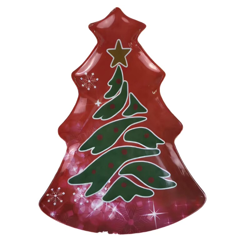 Festive Melamine Christmas Tree Shaped Tableware Cute Decoration Reusable Food-Grade Plates for Christmas Parties Festive Melamine Christmas Tree Shaped Tableware Cute Decoration Reusable Food-Grade Plates for Christmas Parties