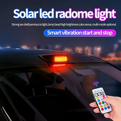 Cross-Border Solar-Powered Led Car Lights, Roof Light