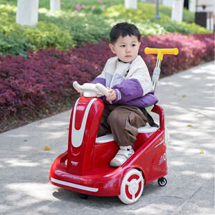 Children's electric car transfer car drift car baby cart remote control indoor rotating car walking baby music lights can be