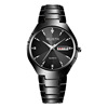 Waterproof fashionable swiss watch, men's watch for beloved, calendar, quartz watches, suitable for import, wholesale