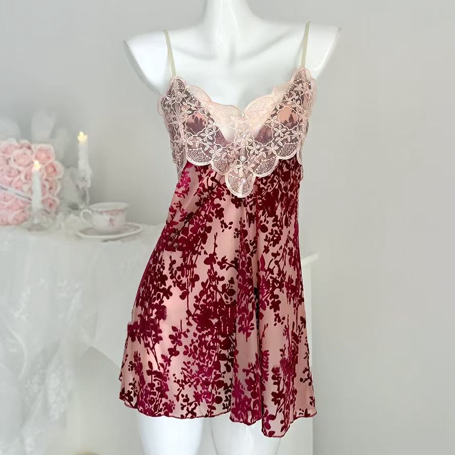 Sexy cute lace pijama