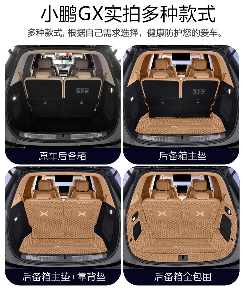 Suitable for the Xpeng GX, full-coverage trunk mat, 26 models of car front trunk mat, decorative accessories, trunk mat