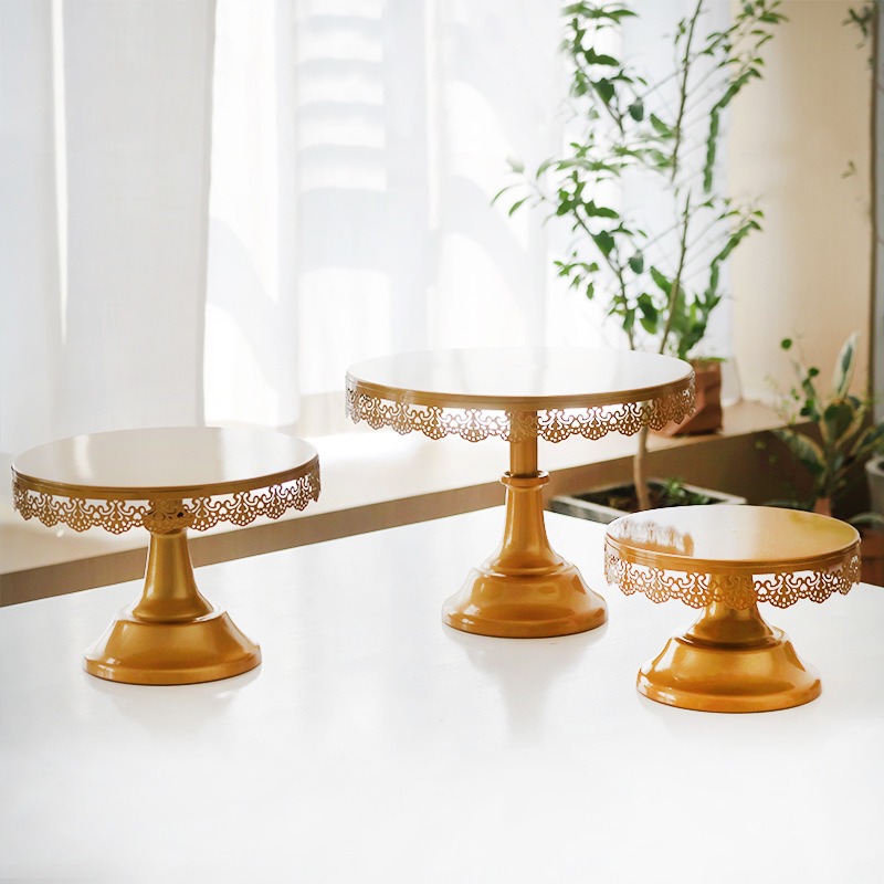 Transfronterizos Amazon temu postre estante de exhibición bandeja de pastel estante de pastel diseño de cumpleaños