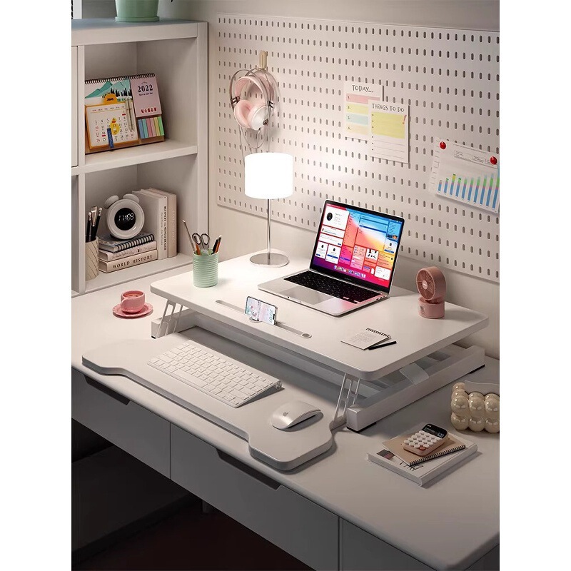Adjustable workbench, home office desk, standing office desk, adjustable office desk, computer desk, monitor stand