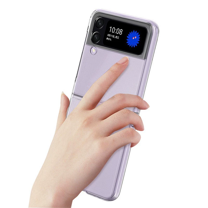 Samsung, совместимый GalaxyZFlip4, защита мобильного телефона, кольцо, складной чехол для телефона, защита при падении, складной экран