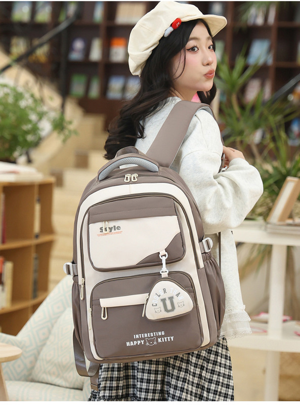 ins 日本の中学生と高校生のランドセル女性韓国版キャンパス多用途バックパック大容量と見栄えの良い|undefined
