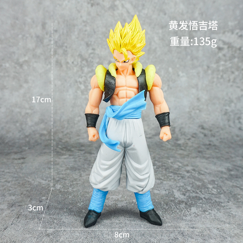 ドラゴンボールの手作りアニメ孫悟空ベギトサイヤ人悟吉塔模型の置物潮遊び周辺のクロスボーダーバッチ|undefined
