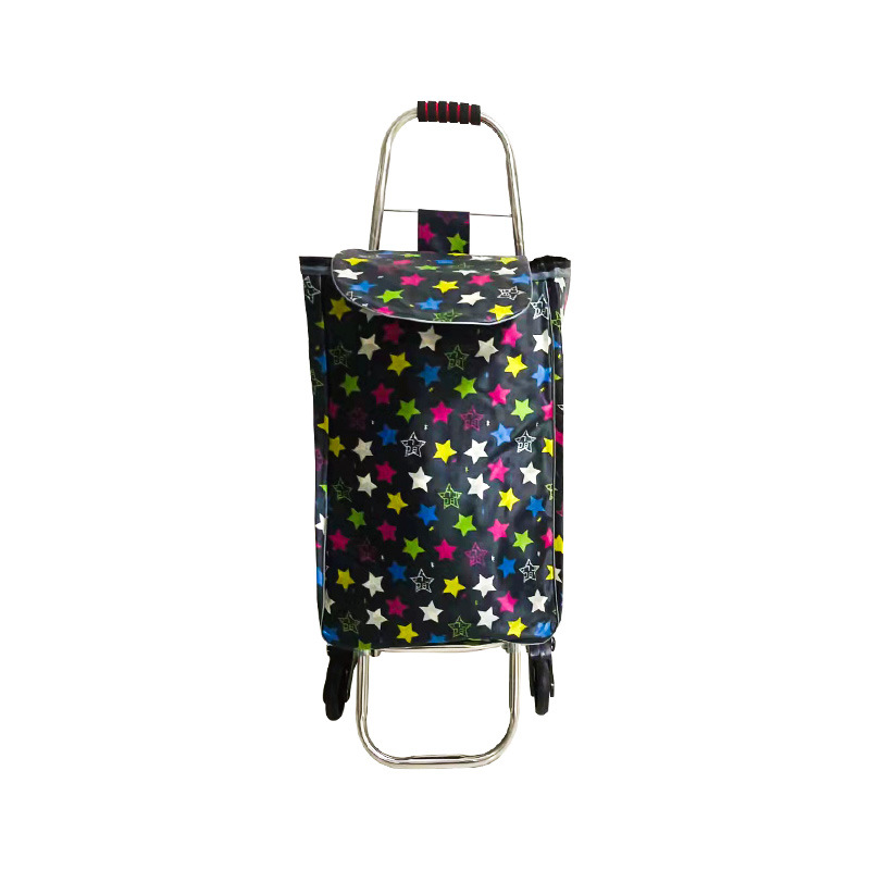 购物车买菜小拉车老年人手拉车行李车家用户外超市购物车折叠便携