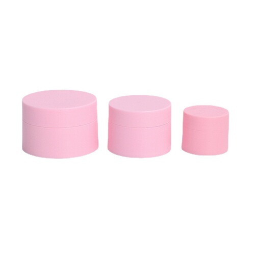 Factory 5G 15G Double Layer Frosted Cream Box Cream Bottle 20G 30G PP Plastic Face Cream Makeup Refill Bottle