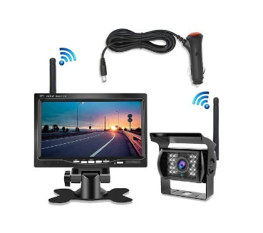 Bus Rearview Camera – Car display - all-the-way-7inch-1-bus-cigarette-lighter