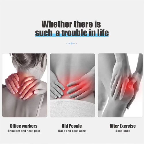 New smart EMS mini cervical massage patch portable massager low frequency pulse shoulder and neck massager