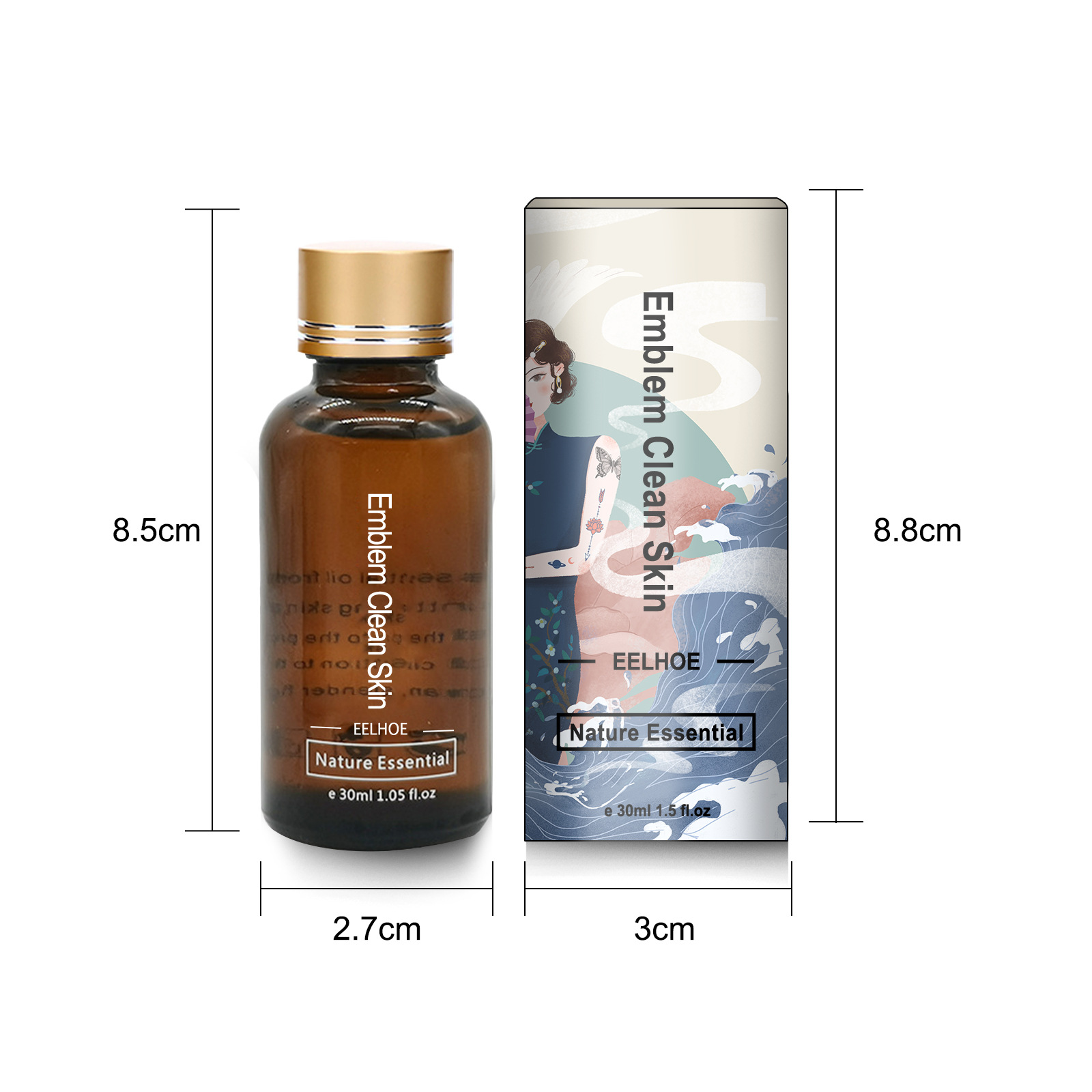 EELHOE Water Liquid Tattoo Cleaning Agent_voghion.com