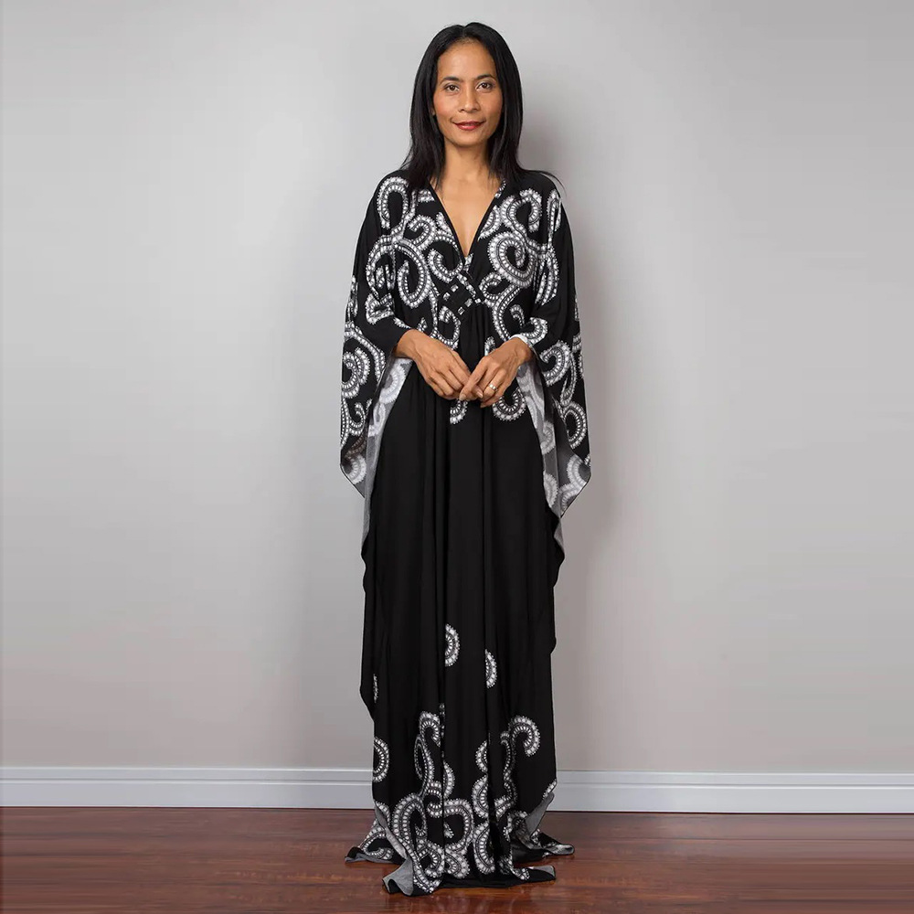 Europa y América nueva playa blusa vacaciones traje bikini blusa protección solar camisa suelta mono vestido Amazon