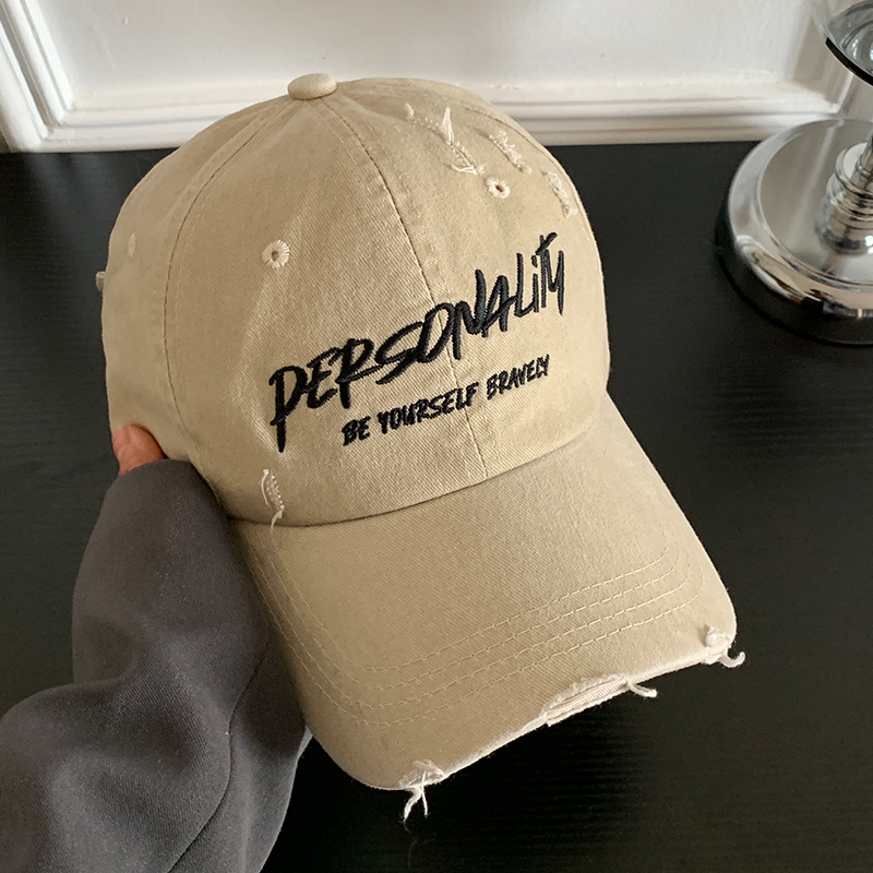 Retro de alta calidad hace viejos bordados ciruela sombrero de béisbol rojo para mujeres primavera 2025 nuevo sombrero de boca de pato cara