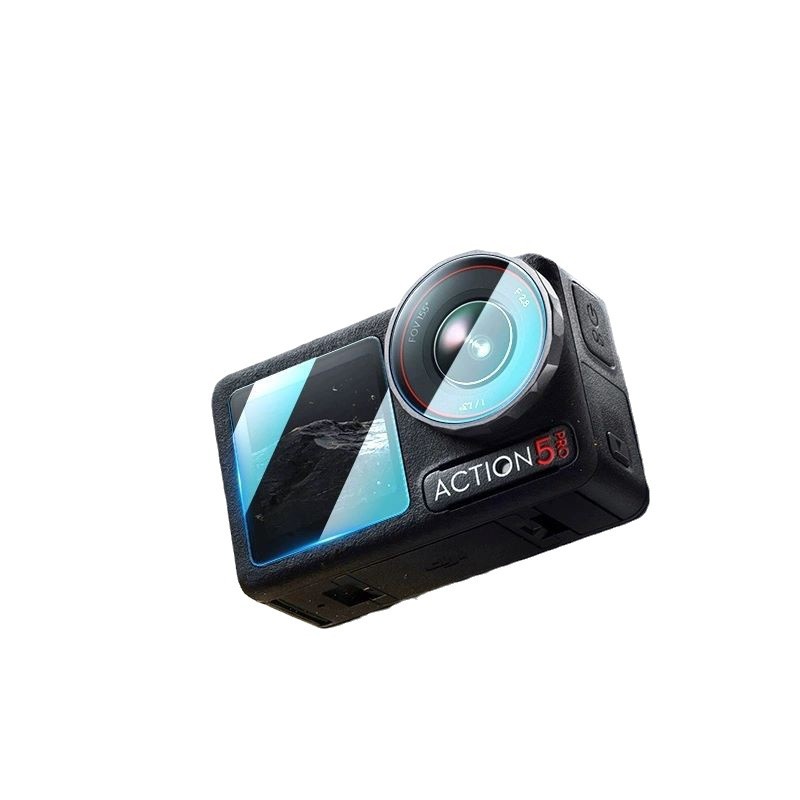 Aplicable a DJI DJI acción 5Pro / 4 película de refuerzo lente de cámara película de pantalla de alta definición película de cubierta protectora