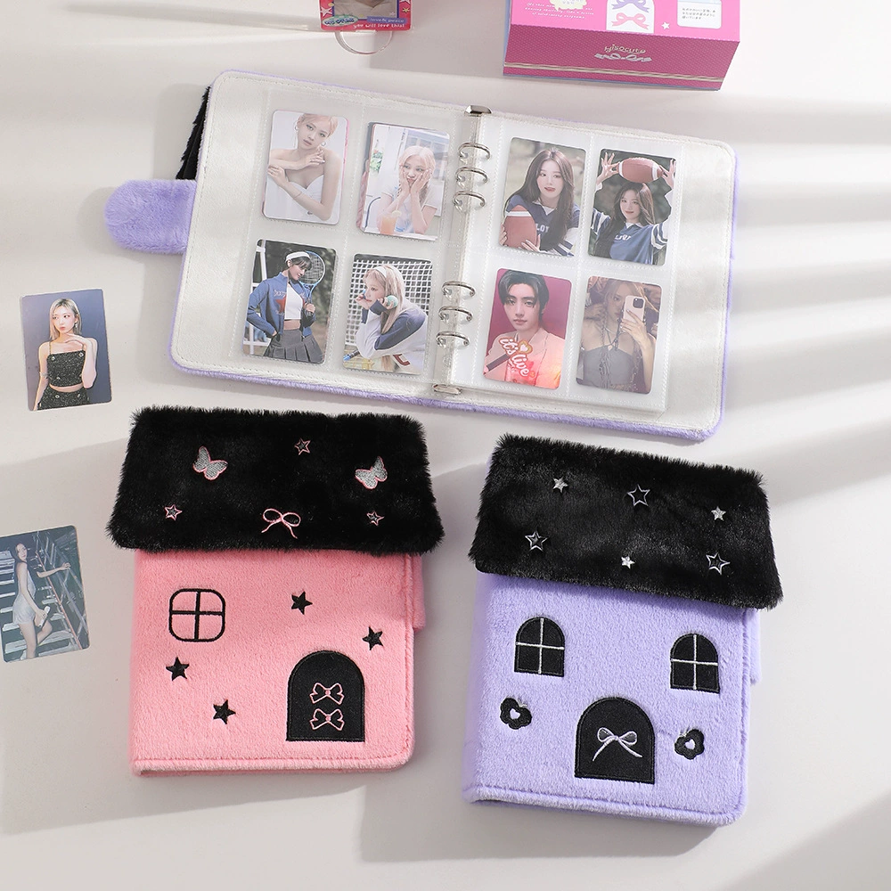 Панель Polaroid, мультяшная плюшевая хижина, фотоальбом, книга-карта, система хранения