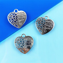 2.8*2.9cmDIY�ֹ��Ͻ�������ο�Ӣ����ĸ����������׹����ֱ��