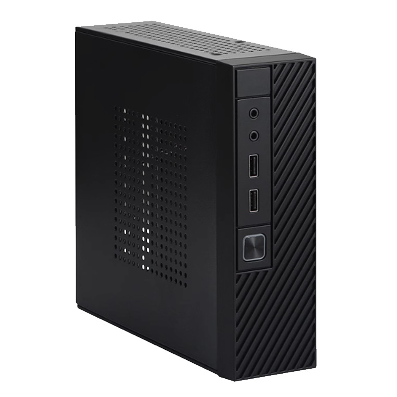 全新M06迷你HTPC机箱工控机箱17*17主板机箱全新商务桌面家用办公
