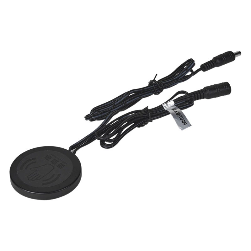 Оптовая продажа перегородка сенсорный датчик ручной чистки без отверстий шкаф шкаф перегородка деревянный индукционный переключатель тела 12V24V для