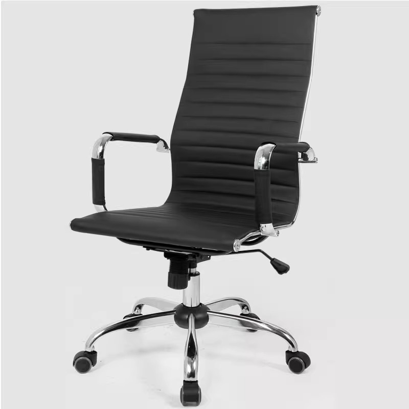 Silla giratoria negra