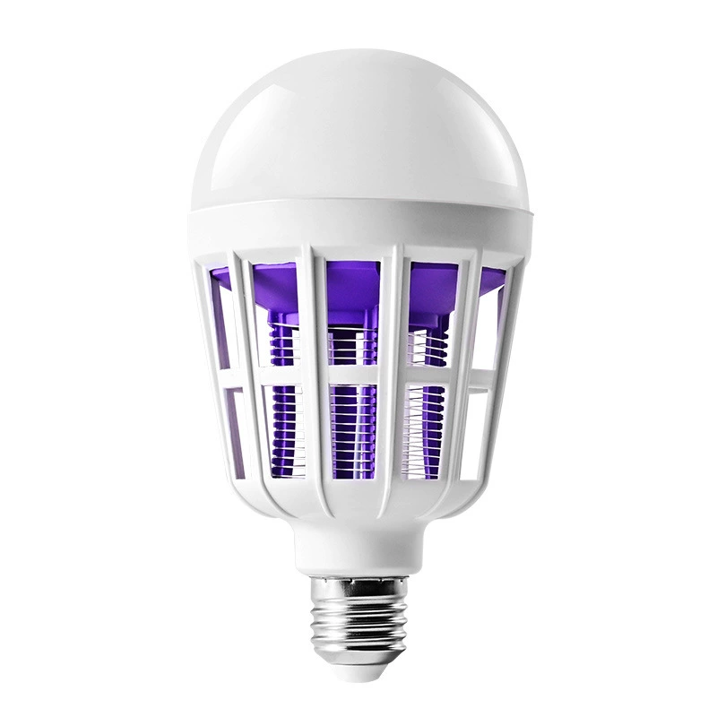 LED mosquito repellent, mosquito lamp, bulb, lights, mosquito trap for home use, E27, with screw socket, physical protection