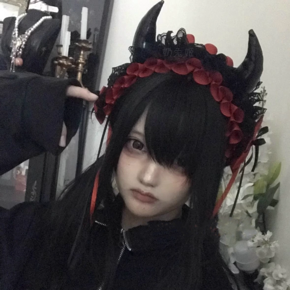 Японская hair accessory, универсальная повязка на голову, стиль Lolita, косплей, Хэллоуин