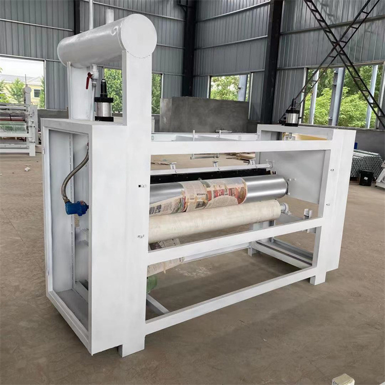 Máquina de rodadura de pegamento de carpintería con superficie cóncava y convexa de placa de puerta unilateral y doble cara recubrimiento automático de pegamento de cabeza de recubrimiento de pegamento de transmisión frontal y trasera