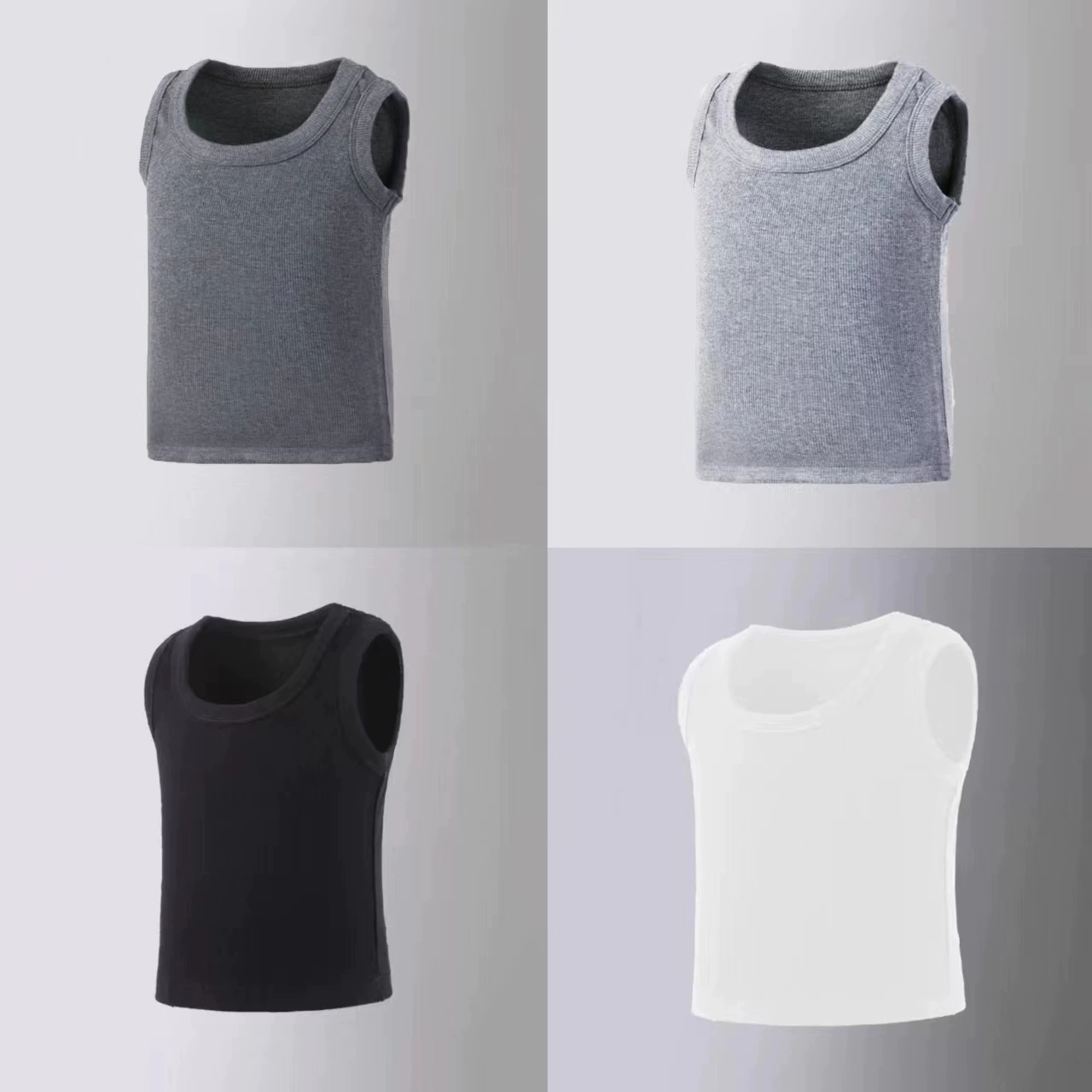 Summer base T-shirt, straps sleevless, Korean style, high waist