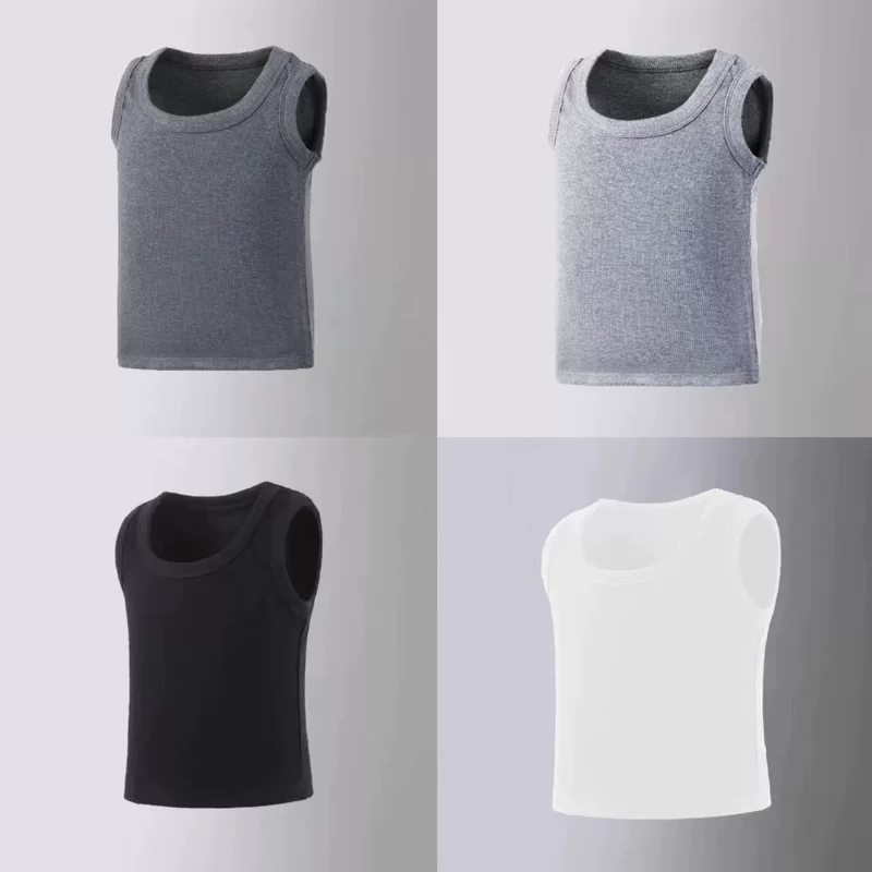 Summer base T-shirt, straps sleevless, Korean style, high waist