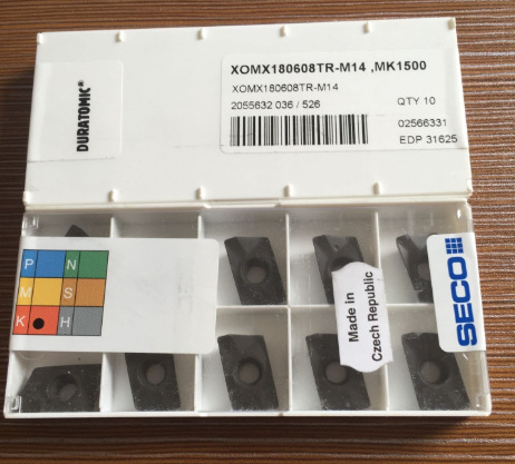 瑞典山高数控刀具XOMX120416TR-M12 F40M铣削刀片