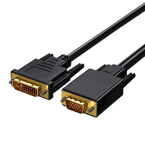 DVI to VGA 1.8m conversion cable VGA converter projector computer graphics card DVI to VGA adapter cable