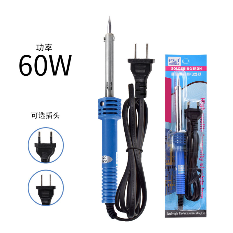 長寿命 60 ワット家庭用小型修理温度調節可能なはんだごてポータブル 220V 電気はんだごてツール|undefined