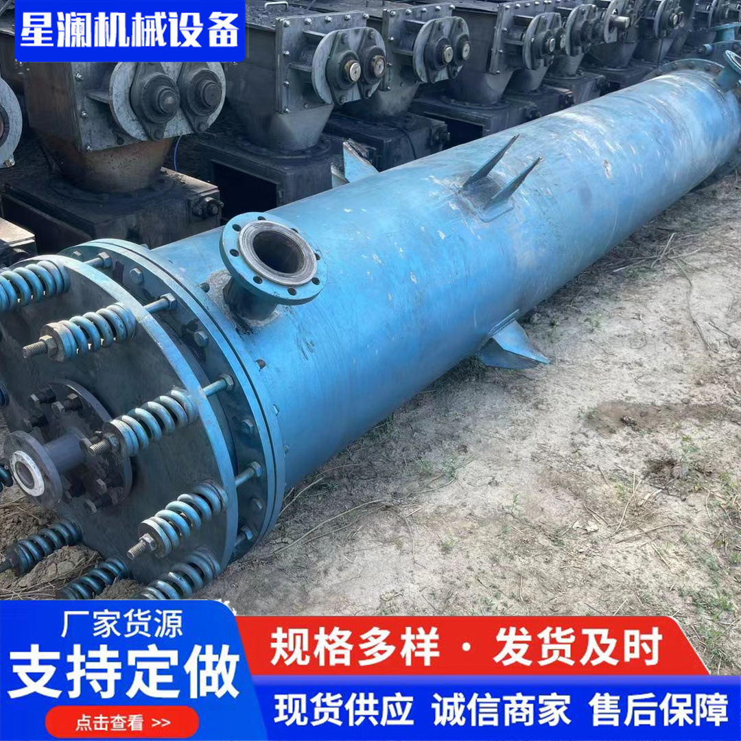 购销九成新石墨圆块冷凝器 100平方石墨块冷凝器 二手石墨冷凝器