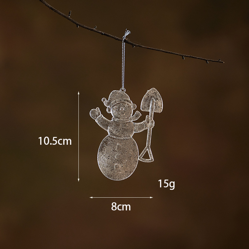 Champán dorado 5 muñeco de nieve