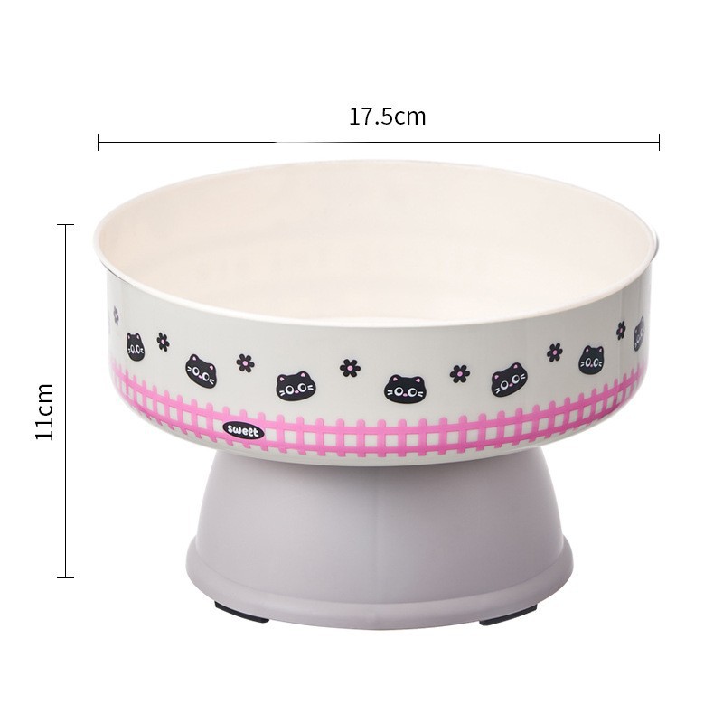 Cuenco para gatos Cuenco para mascotas personalizado Cuello para gatos Cuello para perros Cuenco de acero inoxidable de gran capacidad Cuenco para gatos anti-volcado al por mayor