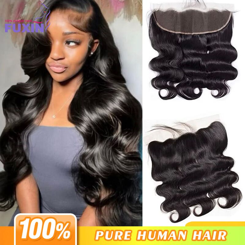 Body Wave Lace Closure Real Human Hair Wavy Lace Hairpiece Cross-Border Foreign Trade Wig Wholesale Supply Body Wave Lace Closure Real Human Hair Wavy Lace Hairpiece Cross-Border Foreign Trade Wig Wholesale Supply