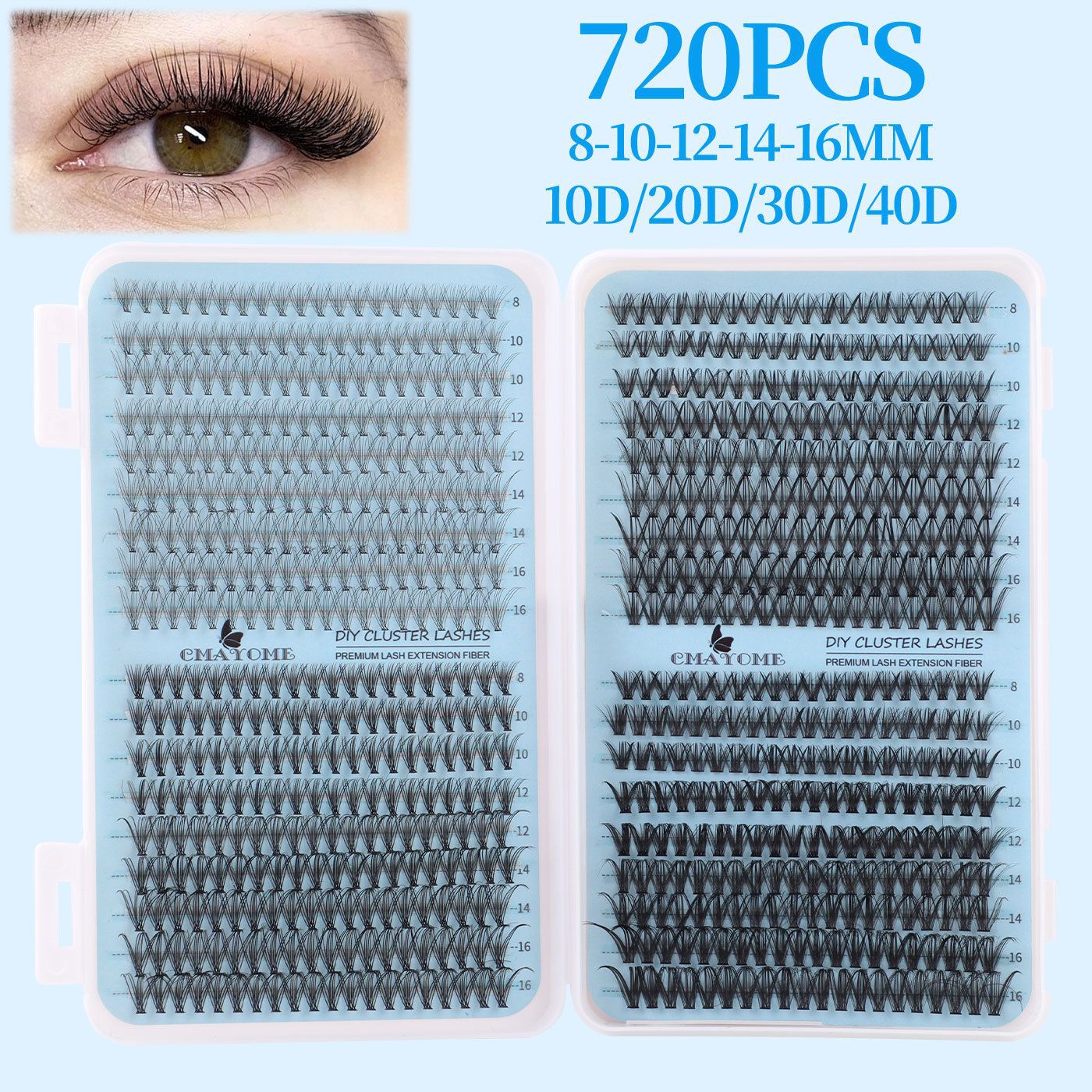 DIY-JMS-257 ( 10D + 20D + 30D + 40D ) 720 clúster