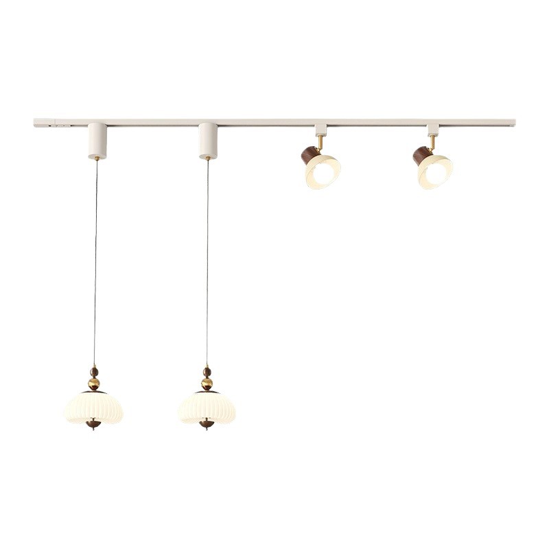 Candelabro de restaurante Mesa de comedor japonesa retro medieval Candelabro de comedor Barra de nogal Lámpara de protección ocular de grano de madera