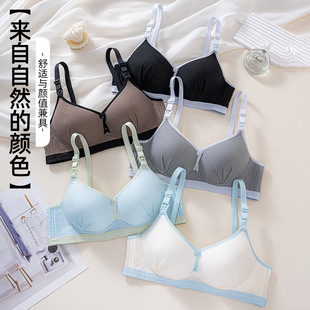 Manufacturers Cross-border Southeast Asia Pregnant Women's Underwear Gathering Anti-sagging Lightweight Breathable Postpartum Feeding Bra No Steel Ring Cover