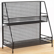 ♤桌面置物架餐桌上零食架客厅水杯架子厨房台面调料多层储物收纳