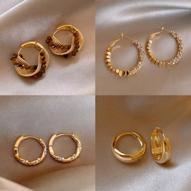 耳钉;耳环;耳夹