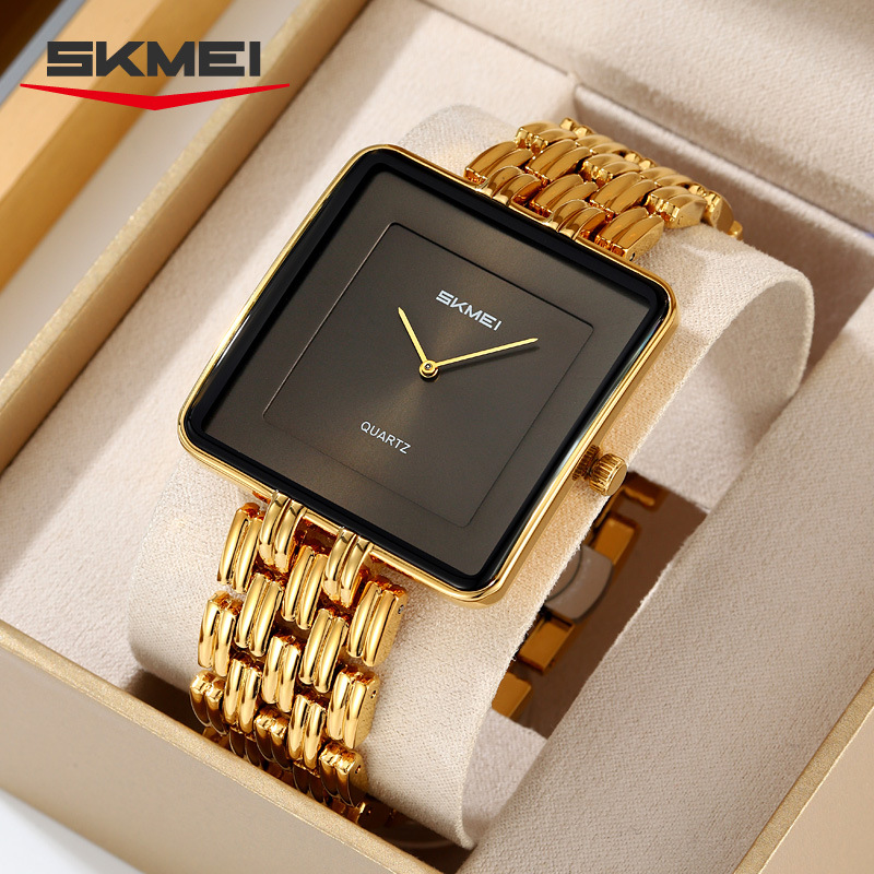 Reloj de cuarzo para hombre cuadrado impermeable ligero reloj de negocios de lujo suministro transfronterizo regalos personalizados fábrica de origen